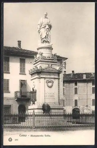 AK Como, Monumento Volta