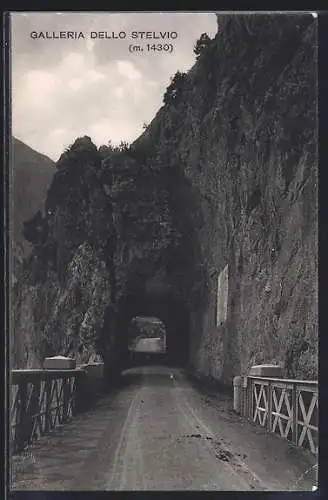 AK Passo dello Stelvio, Galleria dello Stelvio
