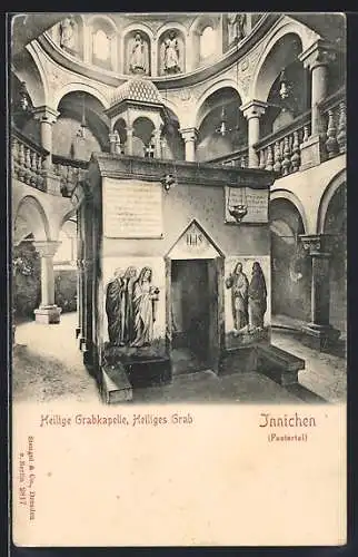 AK Innichen /PUsterthal, Heilige Grabkapelle und heiliges Grab