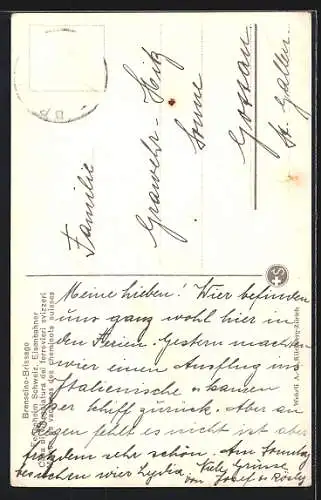 AK Brissago, Chiesa e cipressi