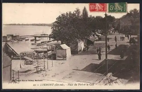 AK Lormont, Place du Port et la Cale