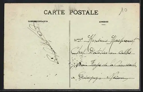 AK Lormont, Vue générale prise sur le fleuve la Garonne