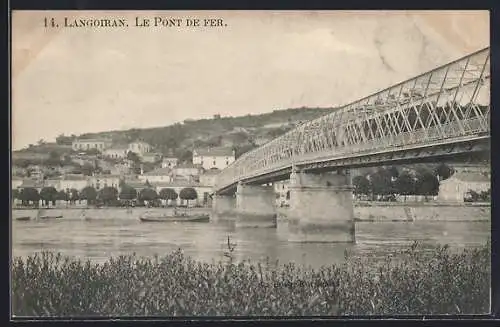 AK Langoiran, Le Pont de fer