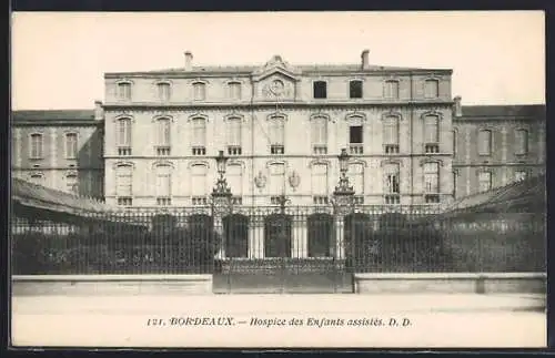 AK Bordeaux, Hospice des Enfants assistés