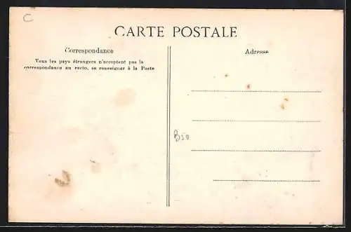 AK Bordeaux, Le Cuirassé Vérité après son lancement 28 Mai 1907
