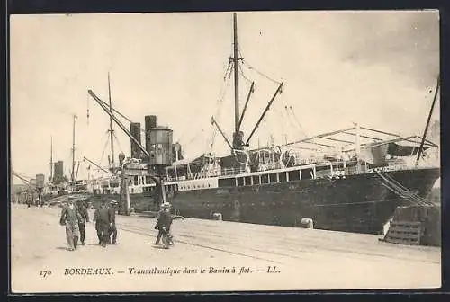 AK Bordeaux, Transatlantique dans le Bassin à flot