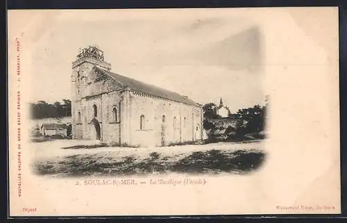 AK Soulac-sur-Mer, La Basilique (Facade)