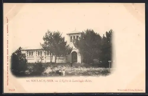 AK Soulac-sur-Mer, L`église de L`Amélie-les-Bains