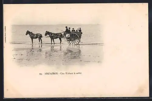 AK Arcachon, Une Voiture à sable