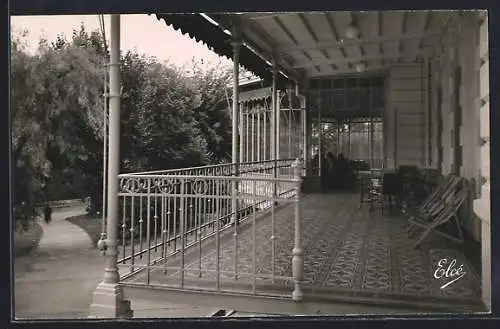 AK Arcachon, L`Oasis, La Galerie d`Été de la Maison de Retraite de la Banque de France