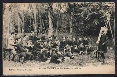 AK Talence, Lycée de Talence, Une classe en plein air