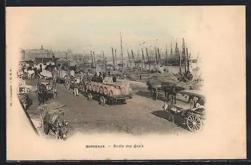 AK Bordeaux, Sortie des Quais