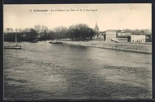 AK Libourne, Le Confluent de l`Isle et de la Dordogne