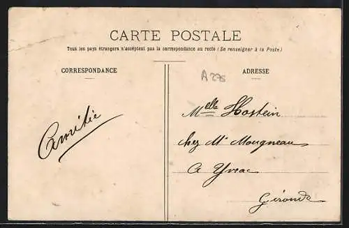 AK Soulac-sur-Mer, Côte d`Argent, Groupe d`enfants sur la plage