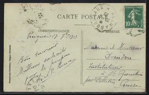 AK Preignac, Château Vayres et son parc verdoyant