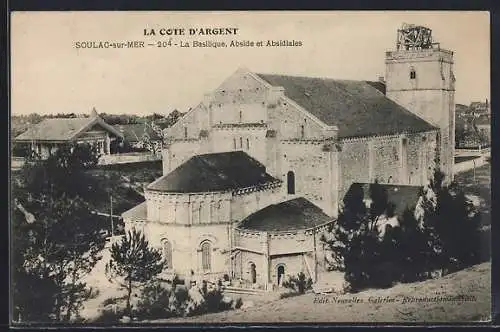 AK Soulac-sur-Mer, La Basilique, Abside et Absidiales