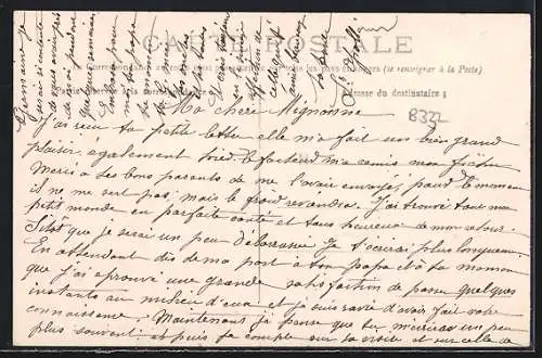 AK Langon, L`Église et les bords de la Garonne