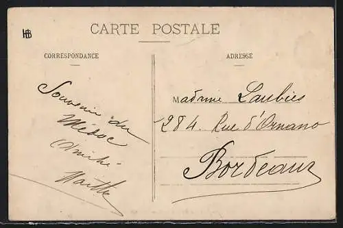 AK Caussan-Blaignan, Antique château de Romefort (XIVe siècle)