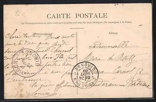 AK Targon, Ancienne Église de Tutiac et dépendances du Domaine de Tutiac (XIIIe siècle)