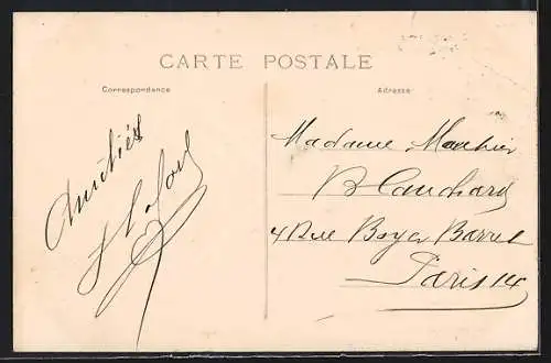 AK Castillon, Monument de la Bataille de Castillon