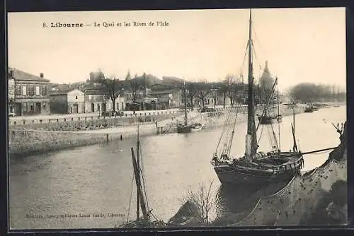 AK Libourne, Le Quai et les Rives de l`Isle