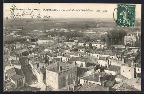 AK Pauillac, Vue générale, côté Nord-Ouest