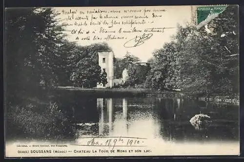 AK Soussans, Château La Tour de Mons et son lac