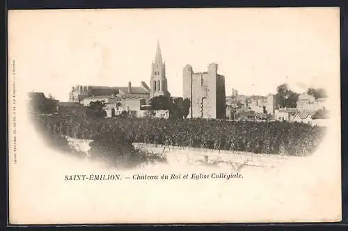 AK Saint-Émilion, Château du Roi et Église Collégiale