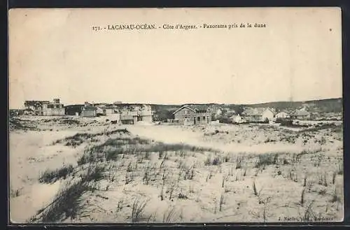 AK Lacanau-Océan, Côte d`Argent, Panorama pris de la dune