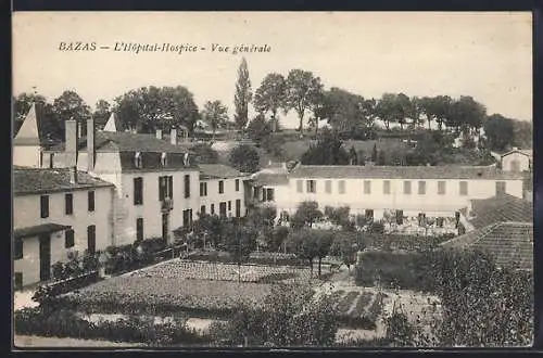 AK Bazas, L`Hôpital-Hospice, Vue générale