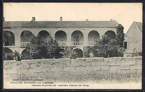AK Les Artigues, Anciens Cloîtres de l`Abbaye de Faize