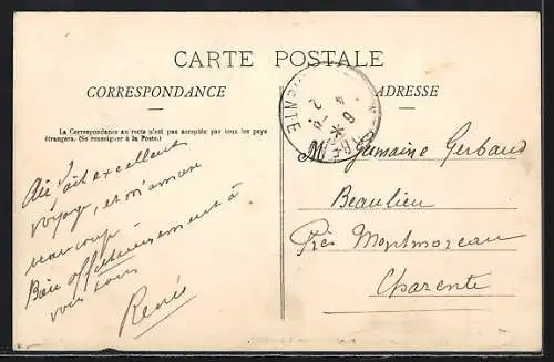 AK Branne, Vue générale de la plaine de la Dordogne