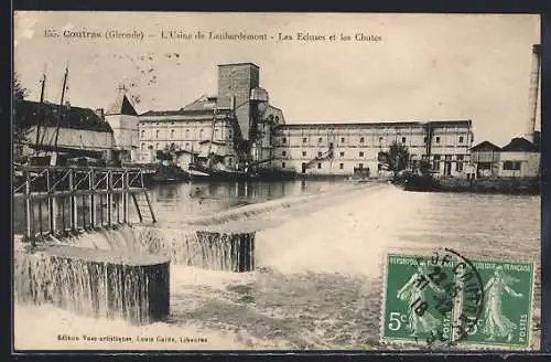 AK Coutras, L`Usine de Landerumont, Les Écluses et les Chutes