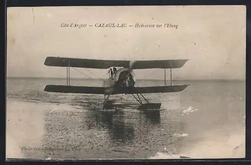 AK Cazaux-Lac, Hydravion sur l`étang