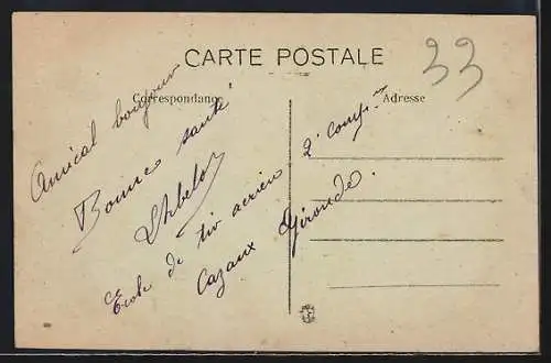AK Cazaux-Lac, Hydravion sur l`étang