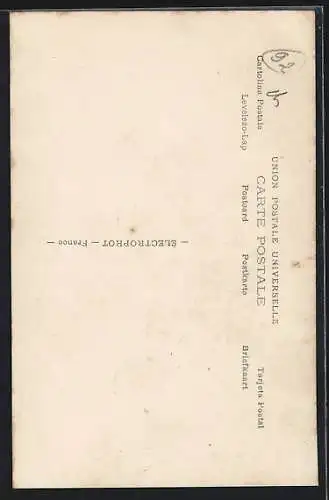 AK Rueil, Crue de la Seine, Avenue du Chemin de Fer inondée