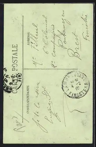 AK Paris, Inondations de 1910, Sauvetage au Quai de Billy