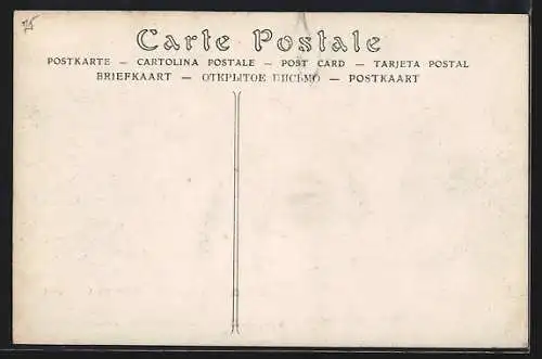AK Paris, Embarcadère installé Rue de Lille lors de la grande crue de la Seine en 1910