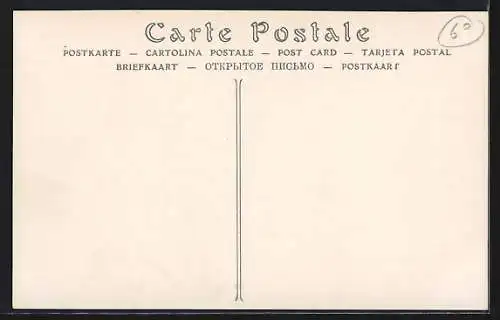 AK Paris, Inondation du quai des Grands-Augustins lors de la grande crue de la Seine, janvier 1910