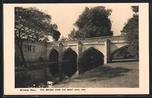 AK Eltham Hall, The Bridge over the Moat
