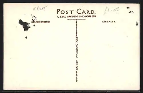 AK Folkestone, The Pier & Harbour from Leas Cliff Hall