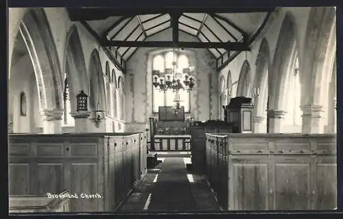 AK Brookland, Church interior