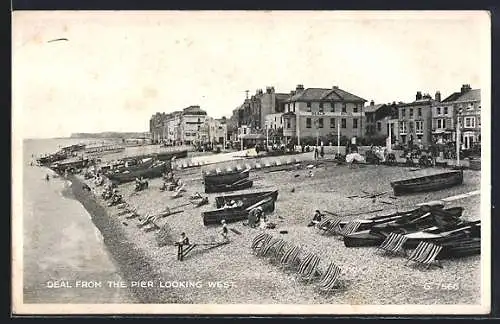 AK Deal, View from the pier looking west