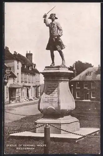 AK Westerham, Statue of General Wolfe