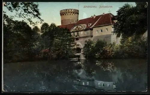 AK Berlin-Spandau, Ansicht vom Juliusturm