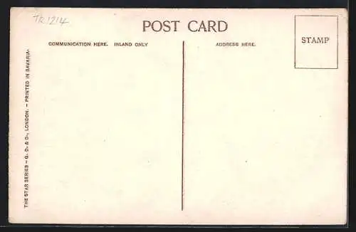 AK Passagierschiff RMSP Araguaya, Wappen und Flagge der Royal Mail Steam Packet Companie