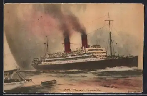 AK R.M.S. Caronia der Cunard Lines, Passagierschiff