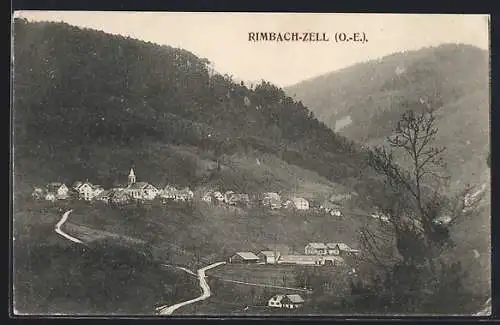 AK Rimbach-Zell, Ausblick auf den Ort