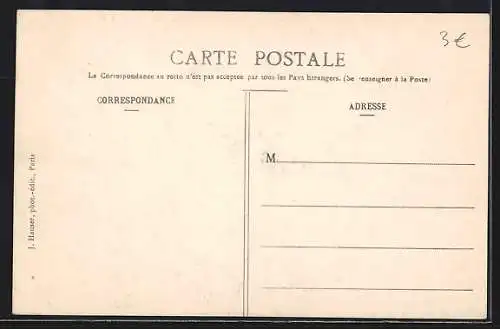 AK Französischer Zeppelin Malécot kurz nach dem Start