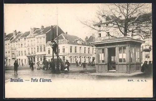 AK Brüssel / Bruxelles, Porte d`Anvers